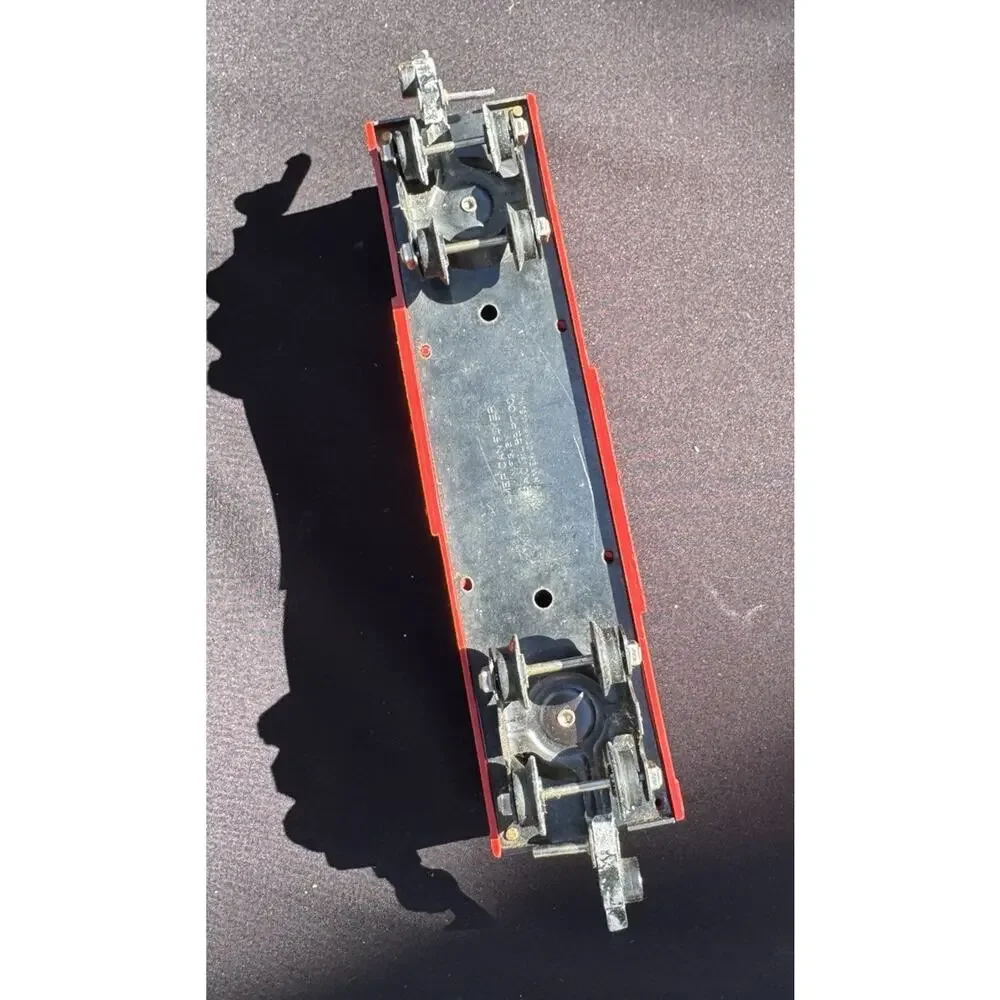 American Flyer Post War # 642 Red Freight Train Box Car -LO15